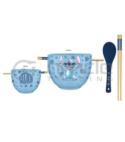 Lilo & Stitch Ramen Bowl w' Chopsticks & Spoon