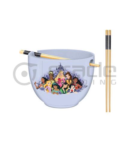 Disney Princess Ramen Bowl & Chopsticks - Watercolour