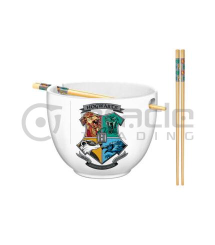 Harry Potter Ramen Bowl & Chopsticks - Hogwarts