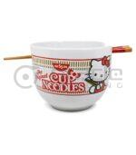 Hello Kitty Ramen Bowl & Chopsticks - Nissin