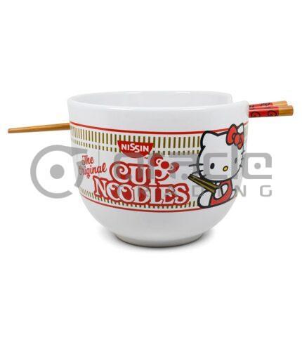 Hello Kitty Ramen Bowl & Chopsticks - Nissin