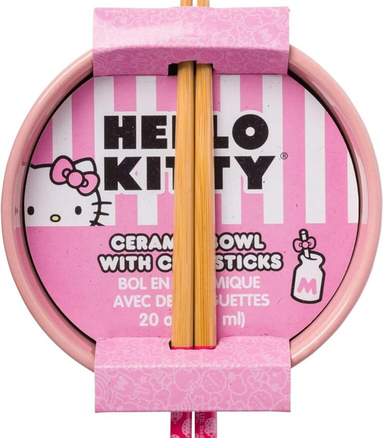 Shop Wholesale Hello Kitty Ramen Bowl & Chopsticks - Strawberry ...