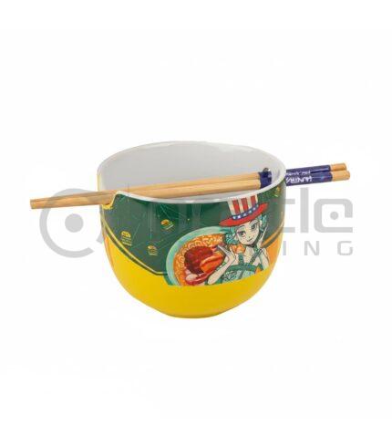 KPop Demon Hunters Ramen Bowl & Chopsticks - Zoey