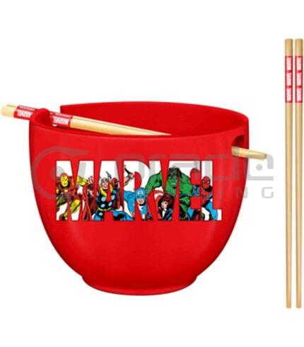 Marvel Ramen Bowl & Chopsticks