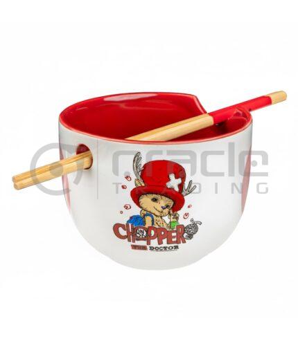 One Piece Ramen Bowl & Chopsticks - Tony Chopper