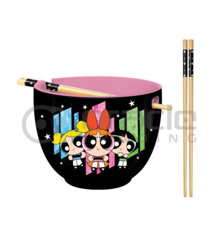 Powerpuff Girls Ramen Bowl & Chopsticks - Trio