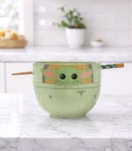 Star Wars: The Mandalorian Ramen Bowl & Chopsticks - Grogu