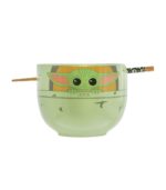 Star Wars: The Mandalorian Ramen Bowl & Chopsticks - Grogu