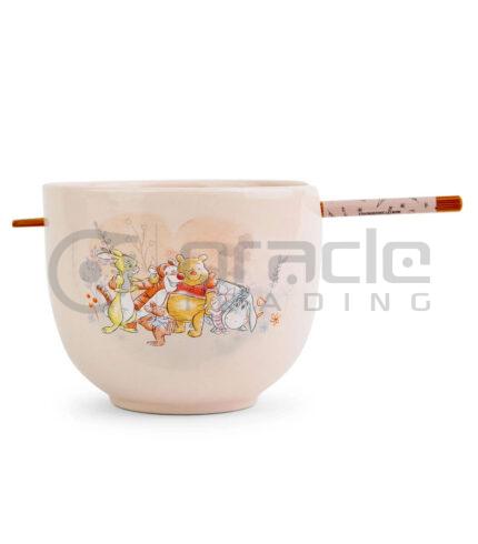 Winnie the Pooh Ramen Bowl & Chopsticks - Love