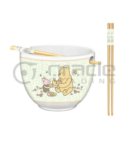Winnie the Pooh Ramen Bowl & Chopsticks - Pooh & Piglet