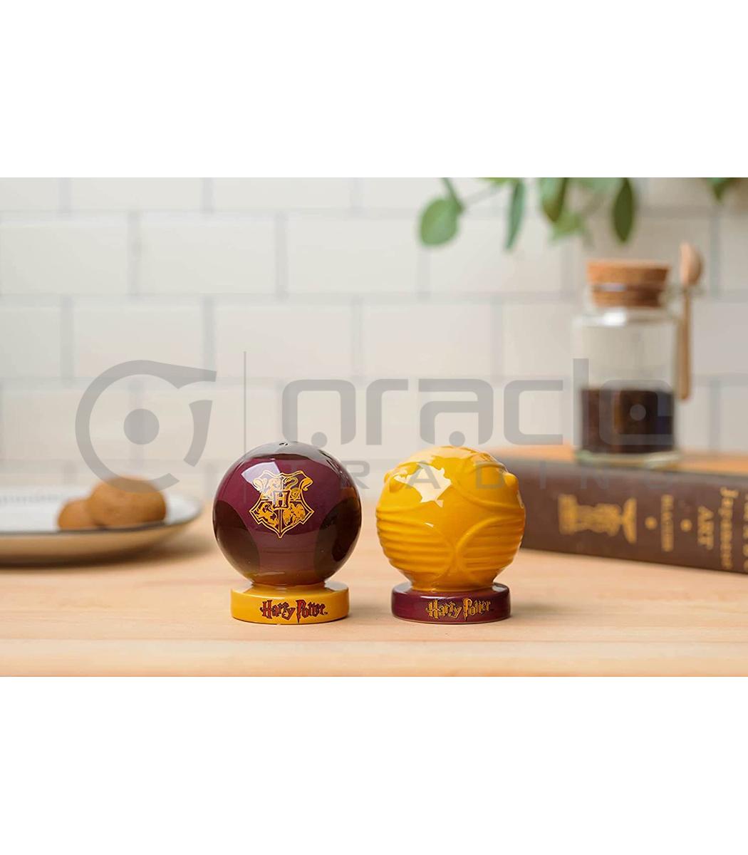salt and pepper shakers harry potter quidditch sps002 c