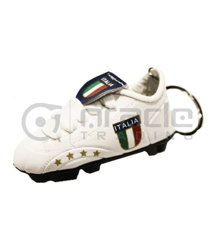 Italia Shoe Keychain 12-Pack (White)