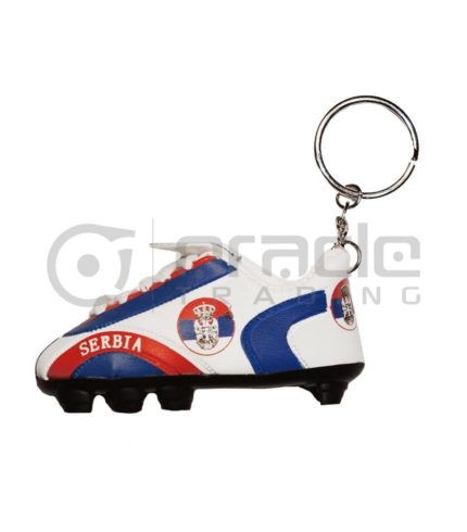 Serbia Shoe Keychain 12-Pack