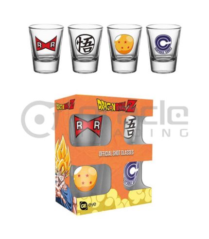 Dragon Ball Z Shot Glass Set (4-Pack)