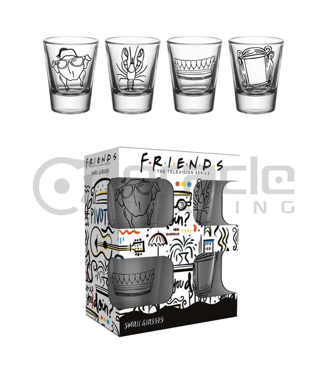 Friends Shot Glass Set (4-Pack)