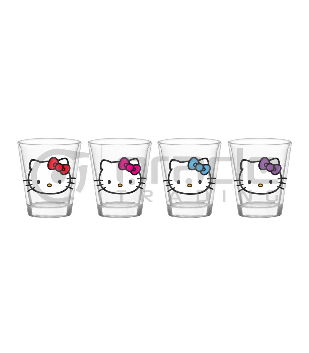 Hello Kitty Shot Glass Set - Bows (4-Pack)