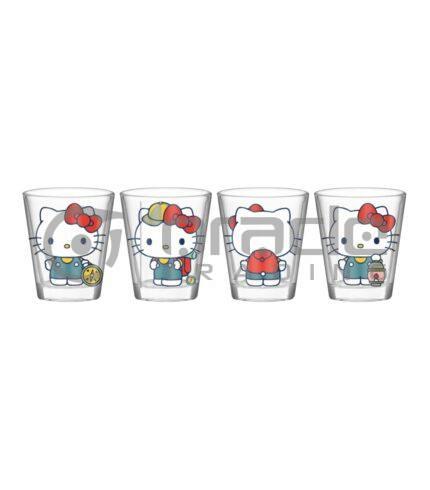 Hello Kitty Shot Glass Set - Camping (4-Pack)