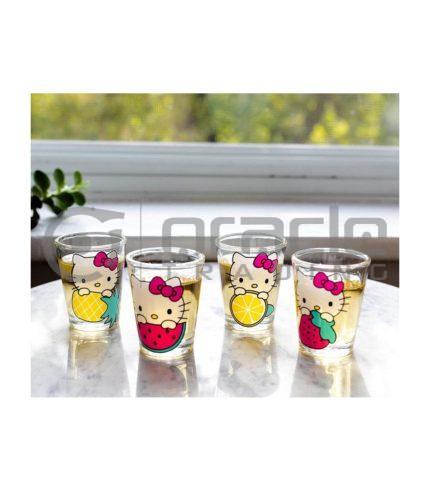 Hello Kitty Shot Glass Set - Fruit (4-Pack)