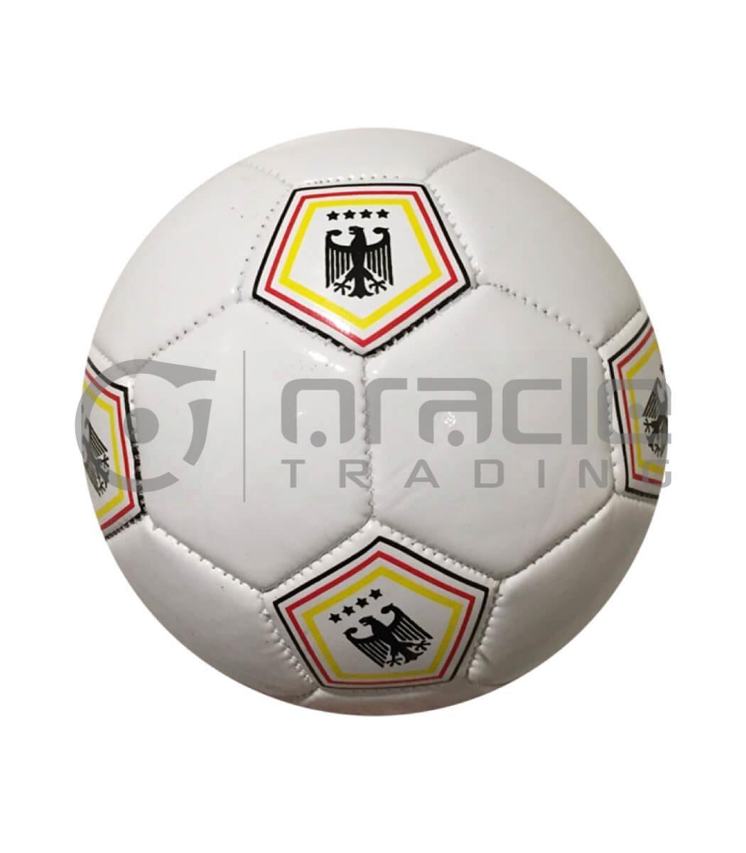 Germany Small Soccer Ball - White