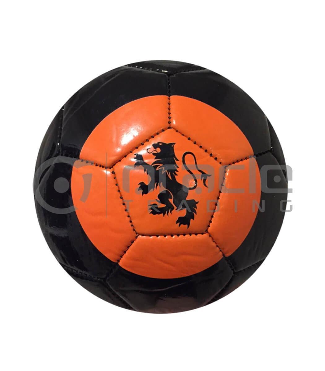 small soccer ball holland black sob025 b