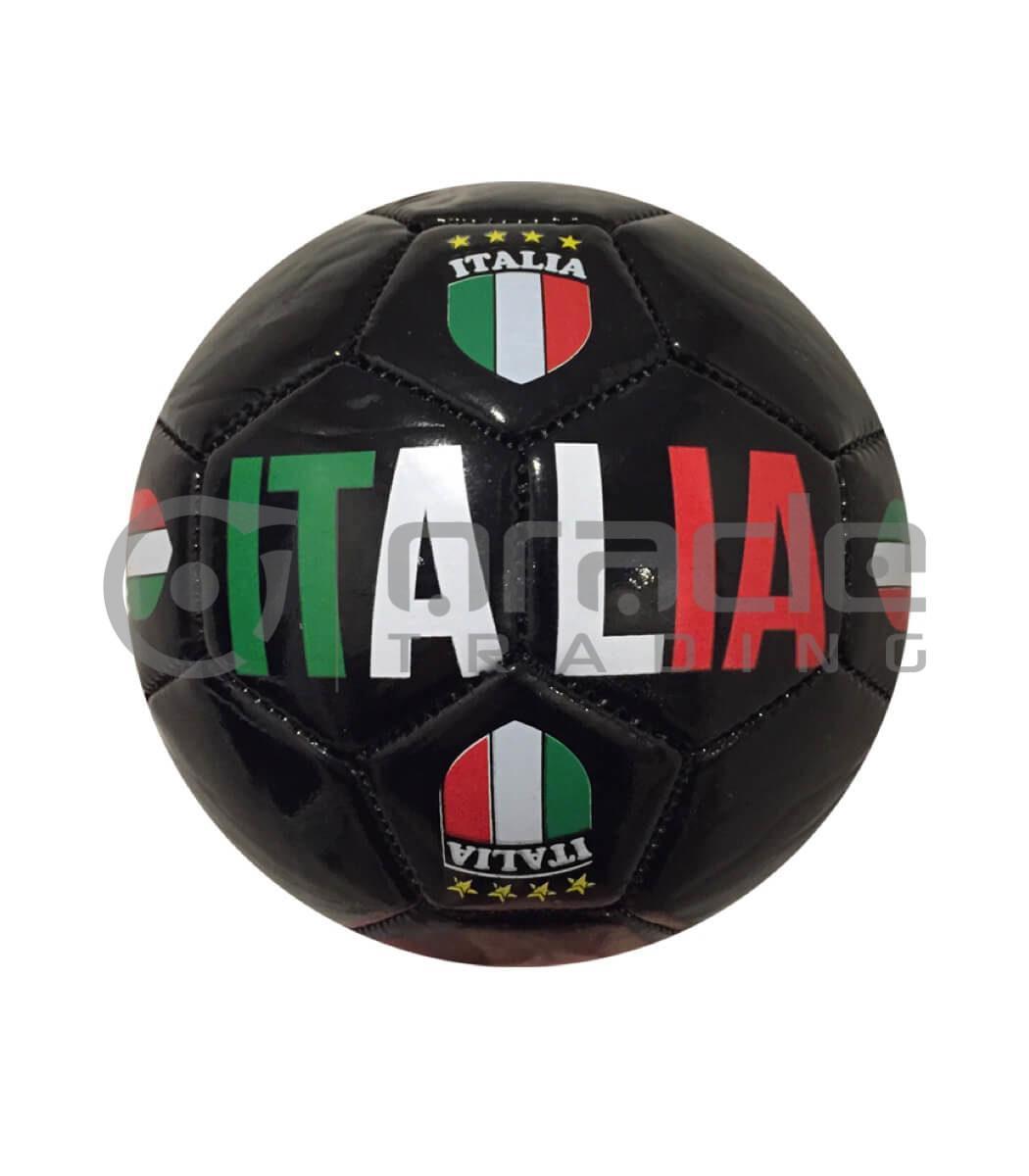 Italia Small Soccer Ball - Black