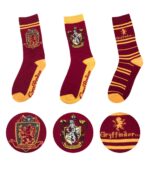 Harry Potter Socks - Gryffindor (3 Pairs