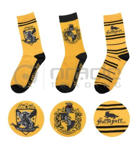 Harry Potter Socks - Hufflepuff (3 Pairs