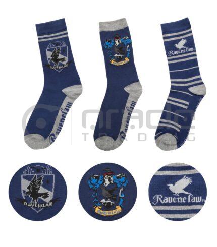 Harry Potter Socks - Ravenclaw (3 Pairs