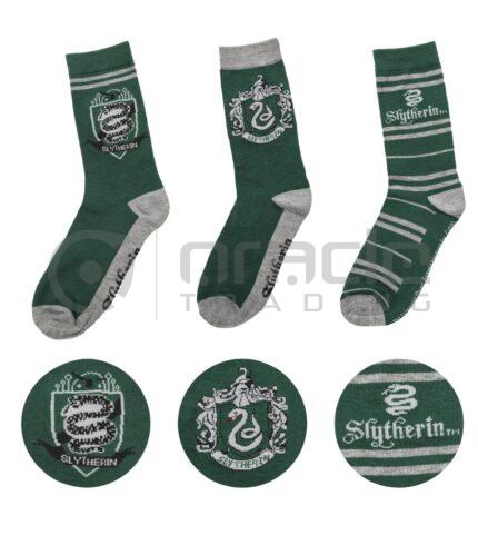 Harry Potter Socks - Slytherin (3 Pairs
