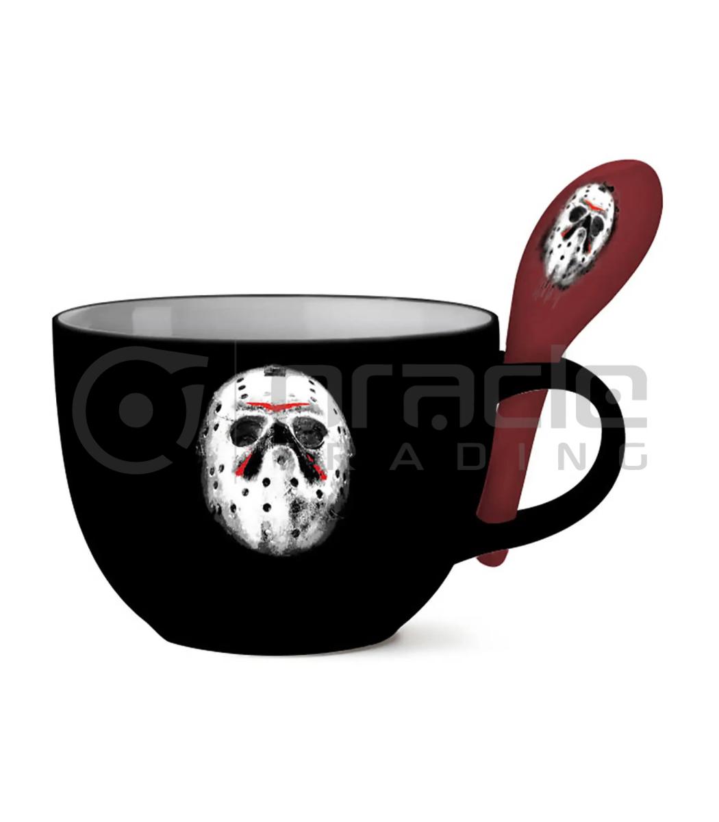 Jason Mask Soup Mug & Spoon (Friday the 13th)