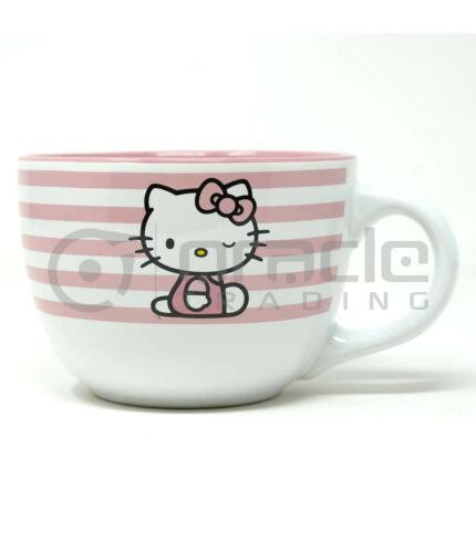 Hello Kitty Soup Mug - Stripes