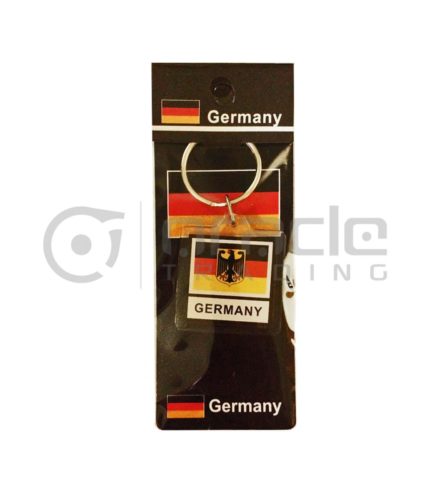 Germany Square Keychain 12-Pack