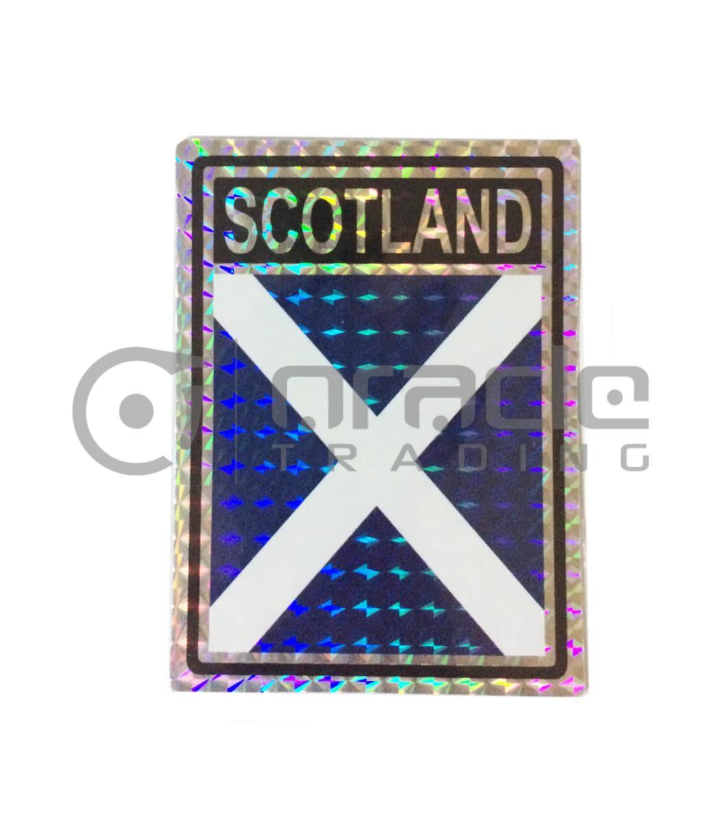 Scotland Square Bumper Sticker (St. Andrew's Cross)