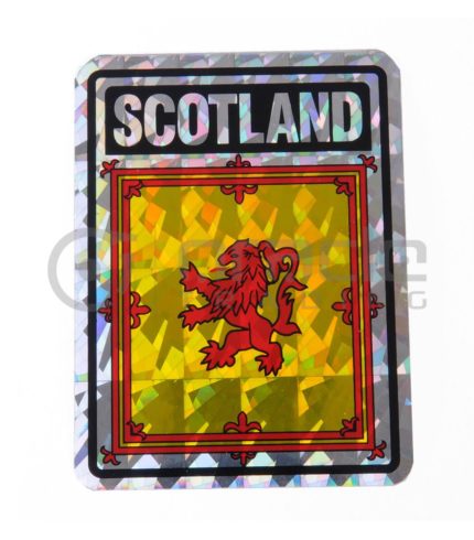 Scotland Square Bumper Sticker (Rampant Lion)