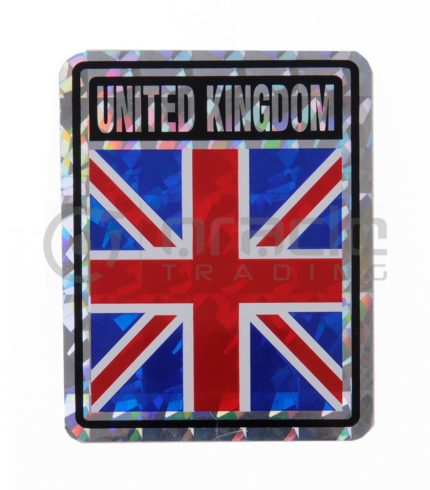 UK Square Bumper Sticker (United Kingdom)