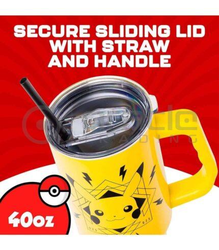 Pokémon 40oz Steel Tumbler - Pikachu