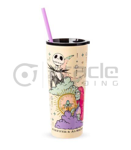 Nightmare Before Christmas Stainless Steel Tumbler - Jack & Sally