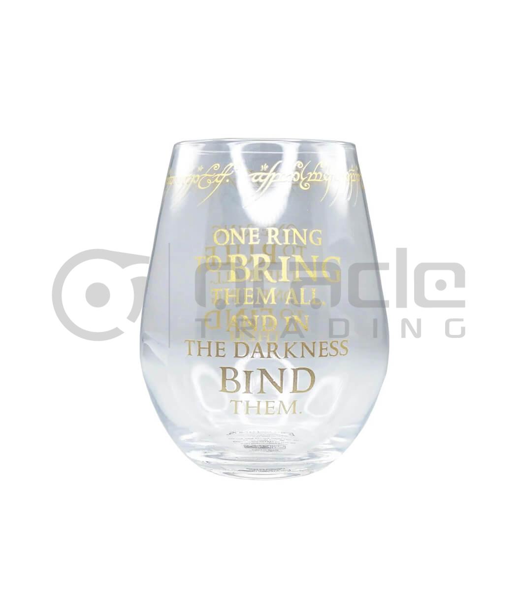 stemless glass lord of the rings one ring swg011 c
