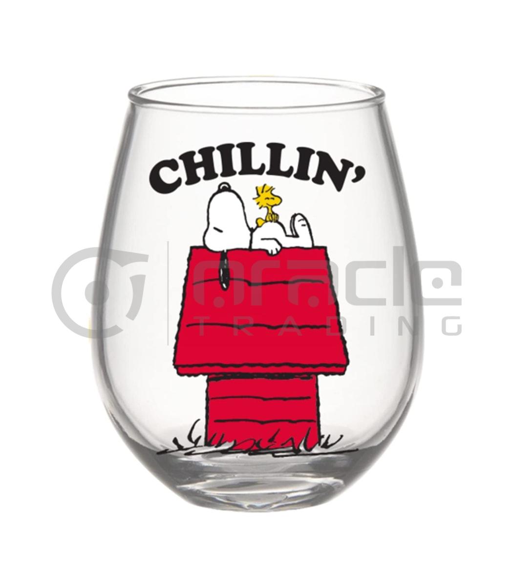 Peanuts Stemless Glass - Chillin'