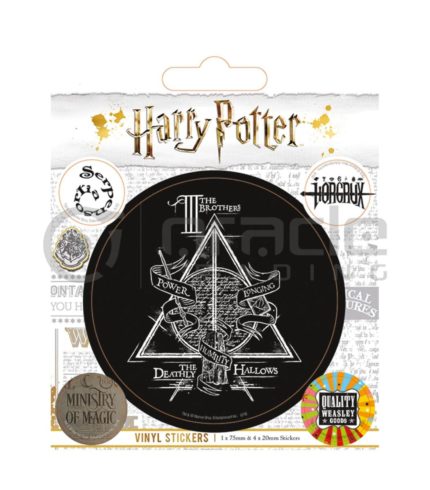Harry Potter Vinyl Sticker Pack - Hallows