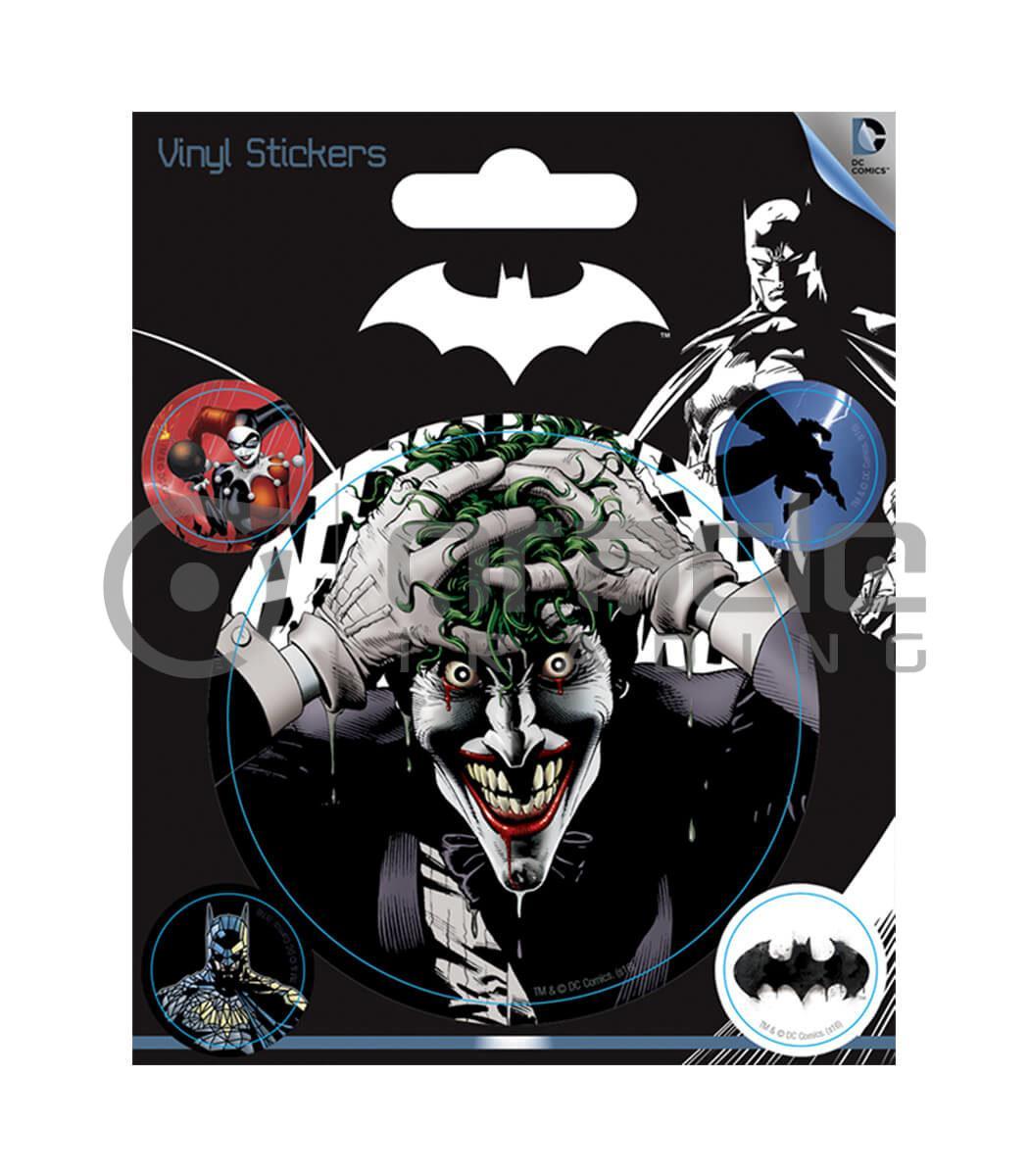 Batman Joker Vinyl Sticker Pack