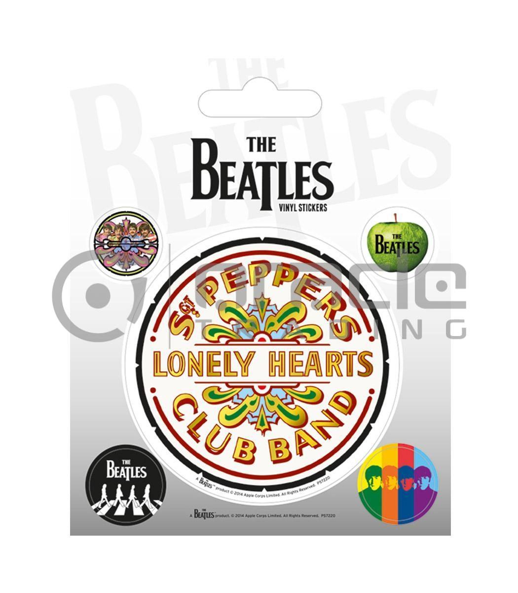 The Beatles Vinyl Sticker Pack - Sgt. Pepper