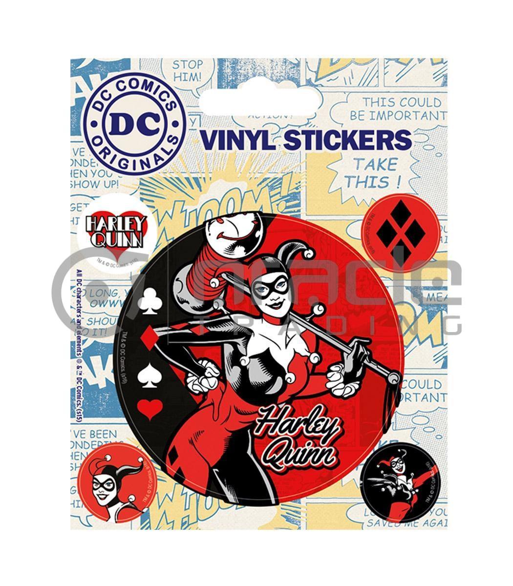 Harley Quinn Vinyl Sticker Pack