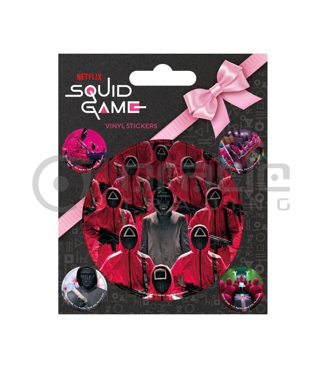 Squid Game Vinyl Sticker Pack