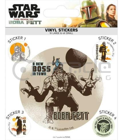Star Wars Vinyl Sticker Pack - Boba Fett