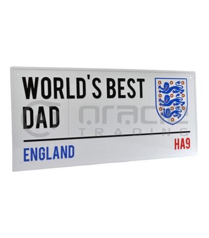 England FA Street Sign - Best Dad