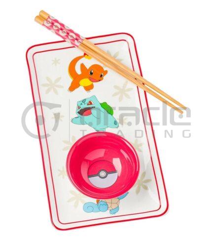 Pokémon 3pc Sushi Set