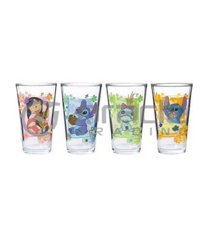 Lilo & Stitch 4pc Pint Glass Set - Tropical