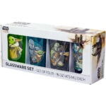 Star Wars: The Mandalorian 4pc Pint Glass Set