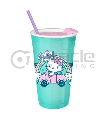 Hello Kitty Tumbler with Straw